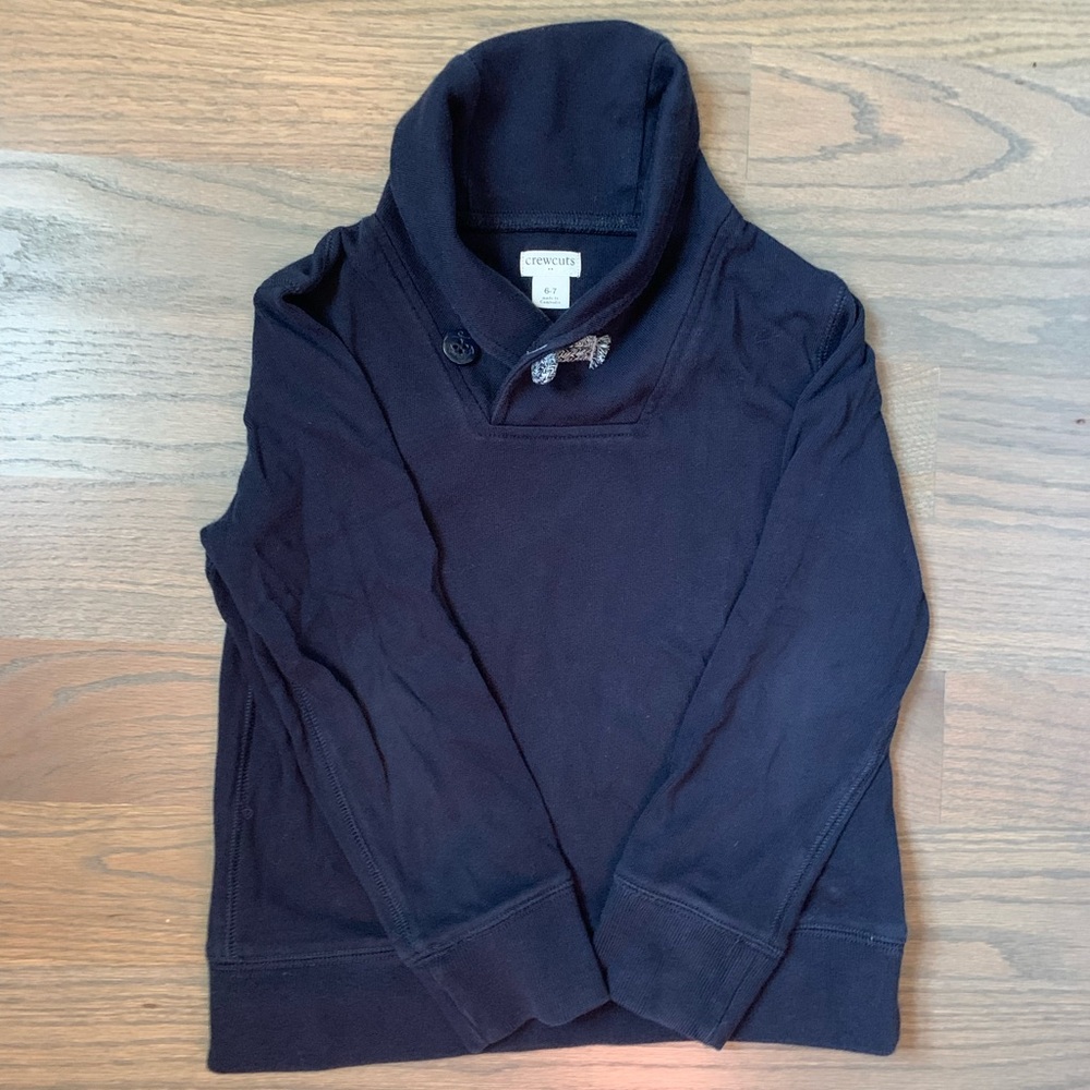 Crewcuts Toggle Closure Pullover size 6/7